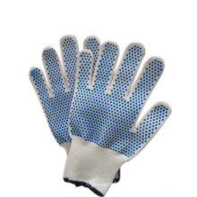 7g String Knitted PVC Dots Cut Resistance Work Glove-2304
